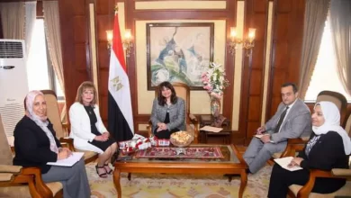 وزيرة الهجرة تستقبل رئيس المنتدى المصري في «جوهانسبرج»