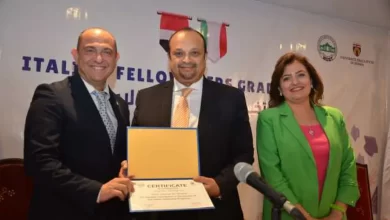 بالصور.. كلية "طب الأسنان" جامعة مصر للعلوم والتكنولوجيا تحتفل بتخريج طلاب الزمالة مع جامعة جنوة الإيطالية