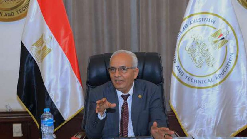 الدكتور رضا حجازي - وزير التربية والتعليم والتعليم الفني