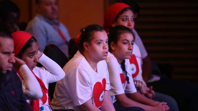 جانب من عروض ذوى الهمم .. أرشيفية