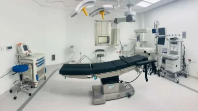 جانب من المستشفى