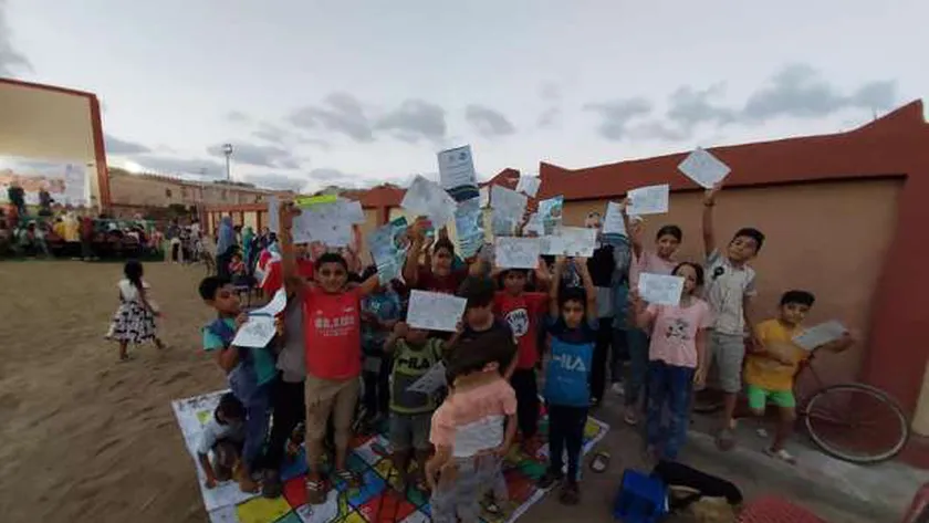 خلال توعية الطلبة بترشيد استهلاك المياه