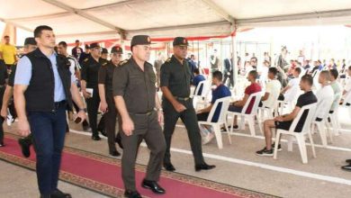 الفريق أسامة عسكر يتفقد اختبارات القبول للأكاديمية والكليات العسكرية