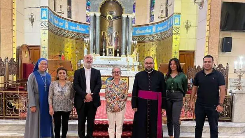 خلال الزيارة