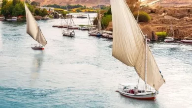 صورة من أحد المقاصد السياحية المصرية