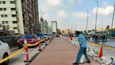 كوبري الجيزة المعدني - أرشيفية