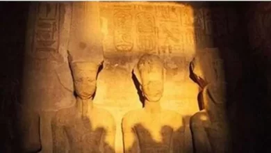 تعامد الشمس على رمسيس الثاني