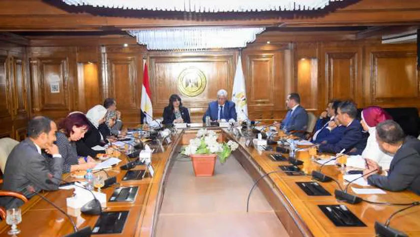 وزيرا التعليم العالي والهجرة خلال الاجتماع