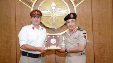 أكاديمية ناصر العسكرية تستضيف فريق التدريب المتنقل البريطاني