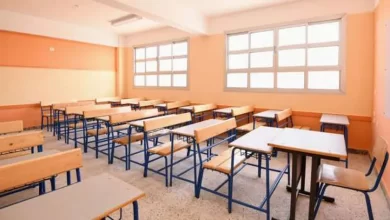 تجهيزات الفصول لاستقبال الطلاب