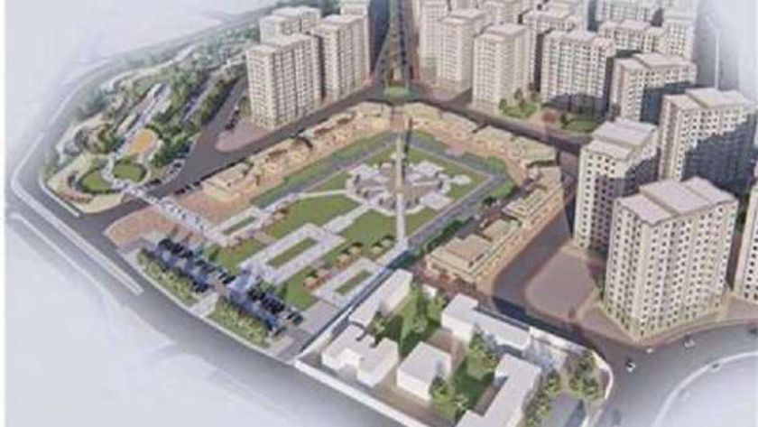 ماكيت تطوير منطقة المسلة