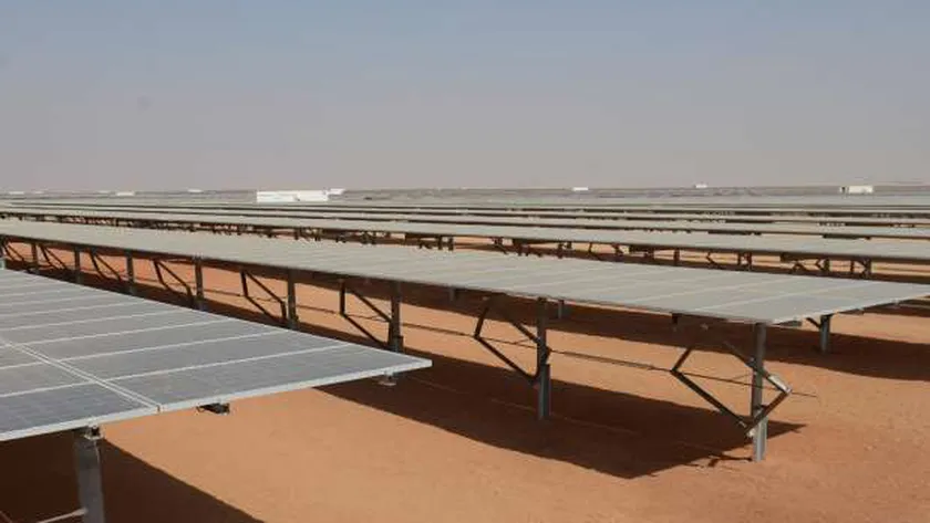 صورة من محطة بنبان لتوليد الطاقة الشمسية