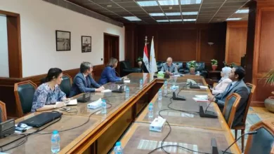 اجتماع وزير الرى مع منسق الأمم المتحدة بالقاهرة