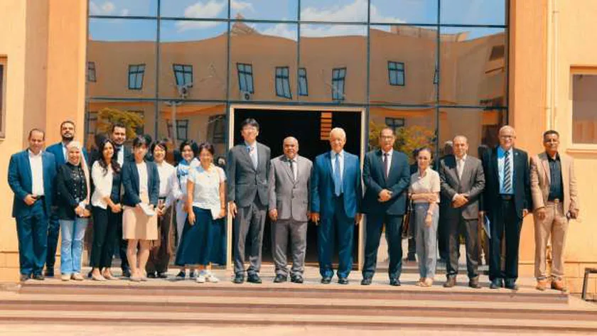 زيارة الوفد الياباني للجامعة