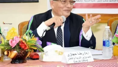 الدكتور رضا حجازي وزير التربية والتعليم والتعليم الفني