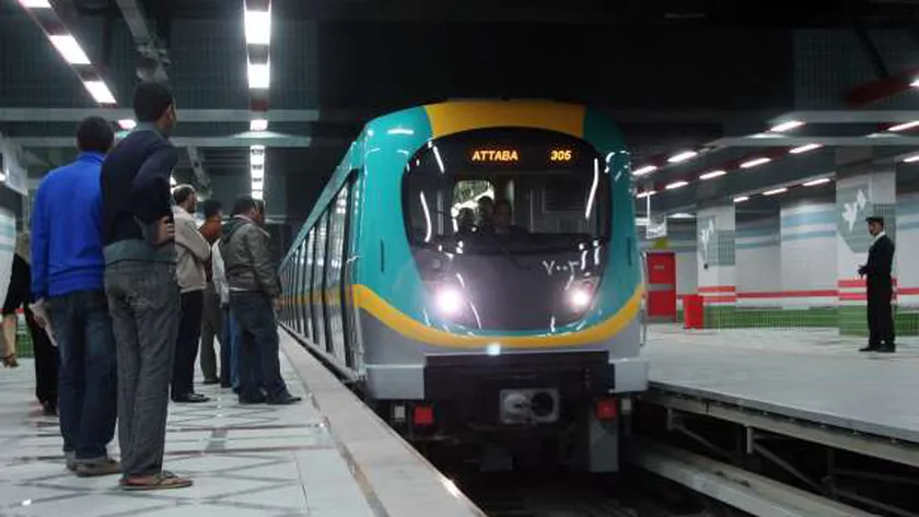 أحد قطارات مترو الأنفاق - صورة أرشيفية