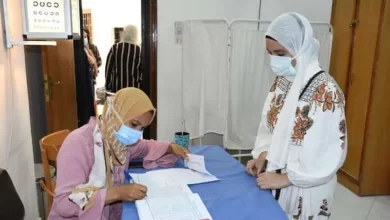 تسجيل بيانات الطلاب للكشف الطبي- صورة أرشيفية