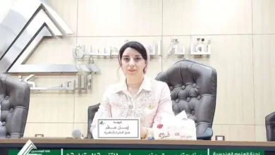 المهندسة إيمان علام خلال البرنامج التدريبي