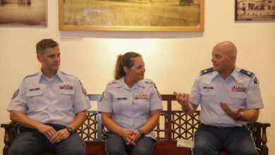 اعضاء الفرقة الموسيقية لسلاح الجو الأمريكي