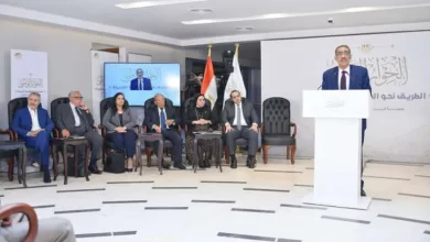 ضياء رشوان في جلسة الحوار الوطني «صورة أرشيفية»