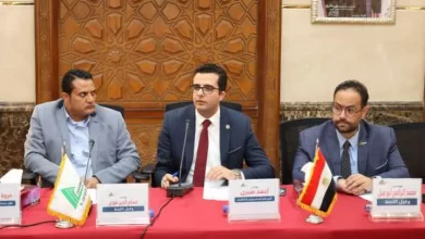 جانب من اجتماع لجنة الشباب في نقابة المهندسين