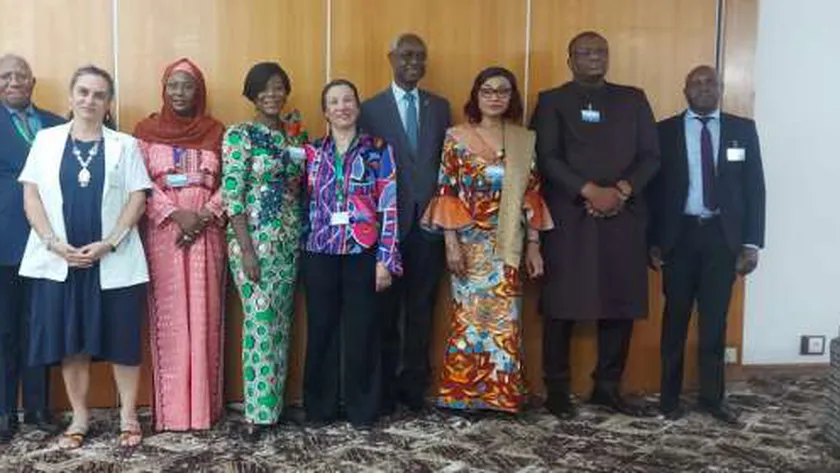 وزيرة البيئة خلال مشاركتها في الدورة الـ18 للمؤتمر الوزاري الإفريقي للبيئة