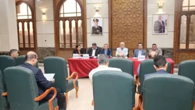 جانب من اجتماع اللجنة العلمية في نقابة المهندسين