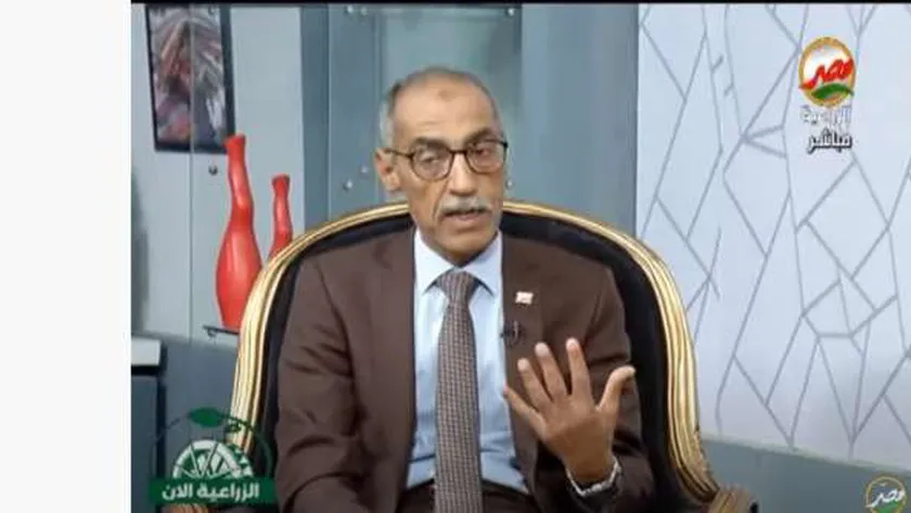 الدكتور محمد محمود رئيس لجنة منظمات النمو بمركز البحوث الزراعية