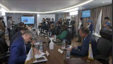 إحدى جلسات الحوار الوطنى بالأكاديمية الوطنية