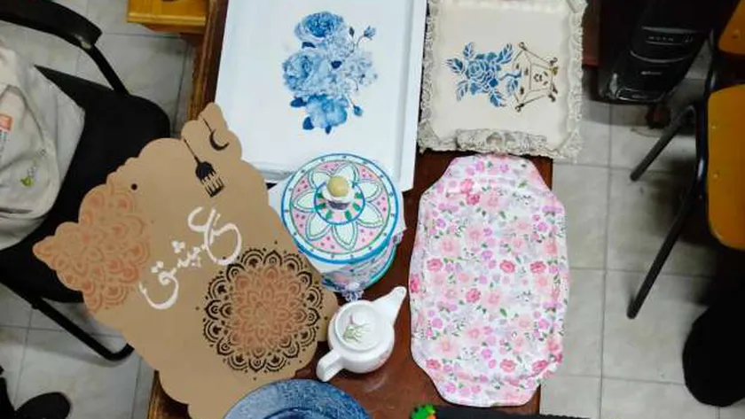 ورشة تدريبية لتعليم الديكوباج