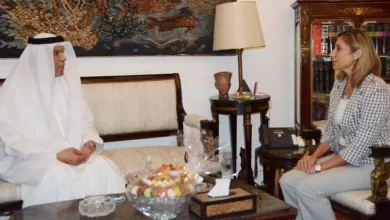 الدكتورة نيفين الكيلاني تلتقي وفد الهيئة العربية للمسرح