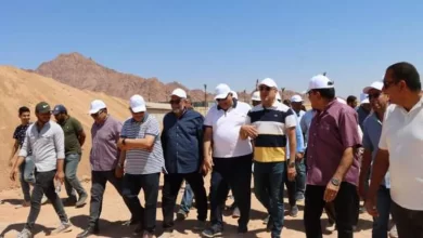 جولة وزير الإسكان في شرم الشيخ