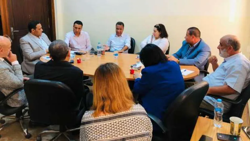 جانب من اجتماع المجلس القومي لحقوق الإنسان