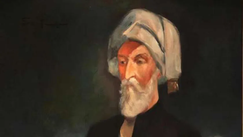 صورة مرسومة للزعيم الراحل محمد كريم