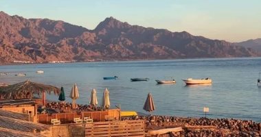 شهود عيان: الجسم الطائر سقط على بعد حوالى 1.5 كيلومتر قبالة سواحل مدينة دهب