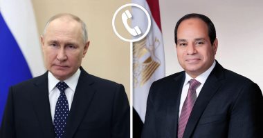 بوتين يشكر الرئيس السيسى على مساعدته فى إجلاء الرعايا الروس من قطاع غزة