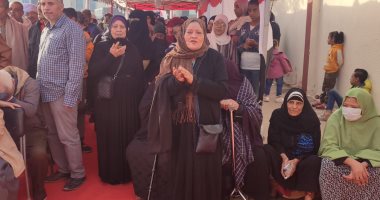 حضور كثيف للسيدات للإداء بأصواتهم بانتخابات الرئاسة بالمنيرة الغربية