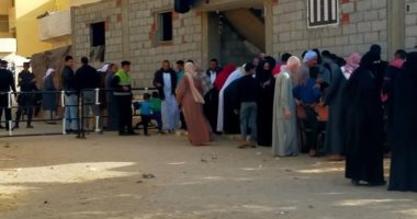 إقبال كثيف للناخبين على لجان الانتخابات الرئاسية فى البحيرة