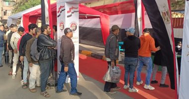 إقبال كبير على لجان إمبابة قبل بدء اليوم الثانى فى انتخابات الرئاسة 2024