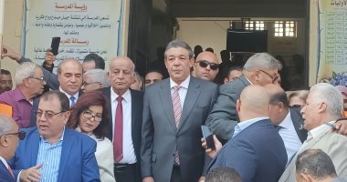 حازم عمر يتفقد لجان المنوفية: الانتخابات نزيهة والشباب مفاجأة.. صور