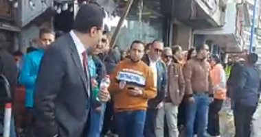 إقبال كثيف على لجان الانتخابات فى الإسكندرية رغم هطول أمطار نوة قاسم.. فيديو