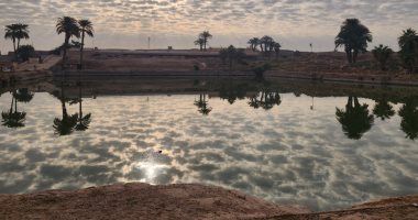 البحيرة المقدسة.. شاهد أقدم بحيرة من عصر القدماء المصريين بمعابد الكرنك