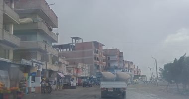 هطول أمطار ما بين متوسطة إلى غزيرة وإعلان حالة الطوارئ بكفر الشيخ.. صور