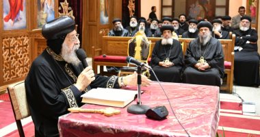 البابا تواضروس يعلن توقف عظه الأربعاء حتى بداية الصوم الكبير