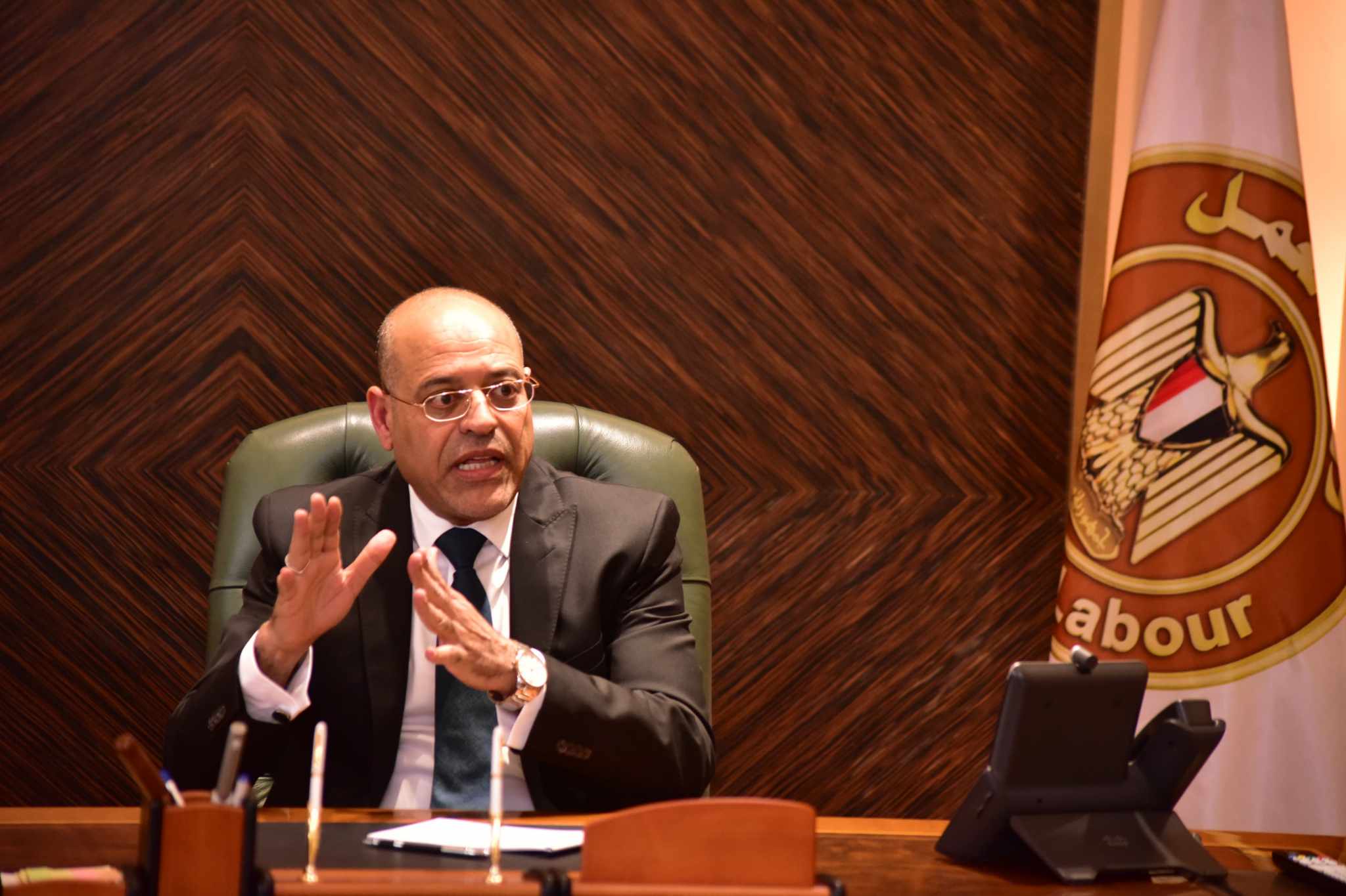محمد جبران وزير العمل