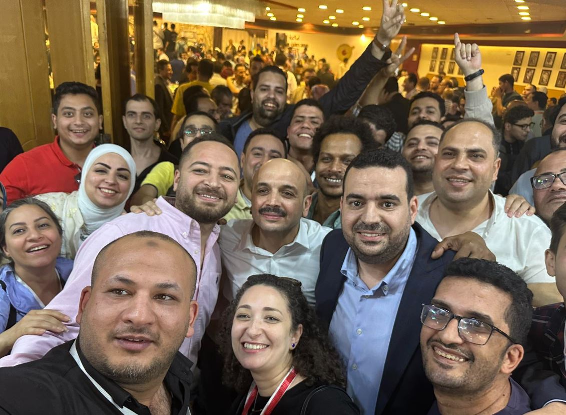 فوز محمد سعد عبدالحفيظ في انتخابات نقابة الصحفيين