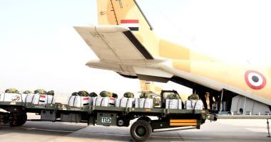 تنفيذاً لتوجيهات رئاسية.. مصر تسقط أطنانا من المساعدات جوًا على غزة (فيديو)