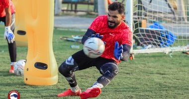 فحوصات دورية لحارس المصرى بعد تعرضه لإصابة فى العضلة الخلفية