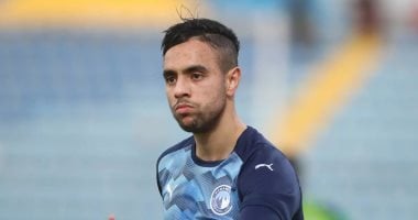 طرد محمد الشيبى فى مباراة بيراميدز ومودرن.. واللاعب يغيب عن مباراة الأهلى
