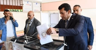 وزير الرياضة: المشاركة فى الانتخابات تعكس وعى الشعب بدوره الوطنى